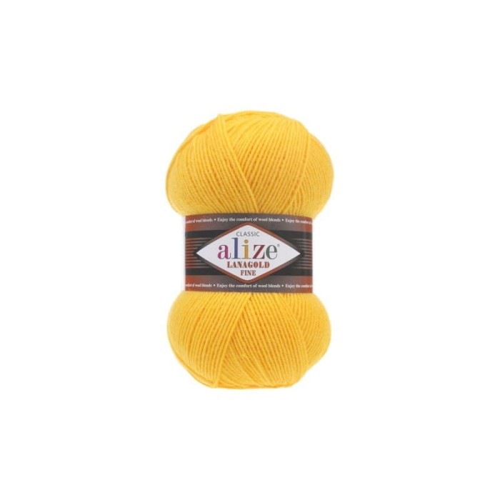 Alize Lanagold Fine 216 zółty
