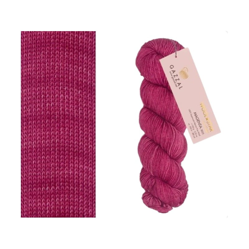 Gazzal Wool Star 3826 MAGENTA
