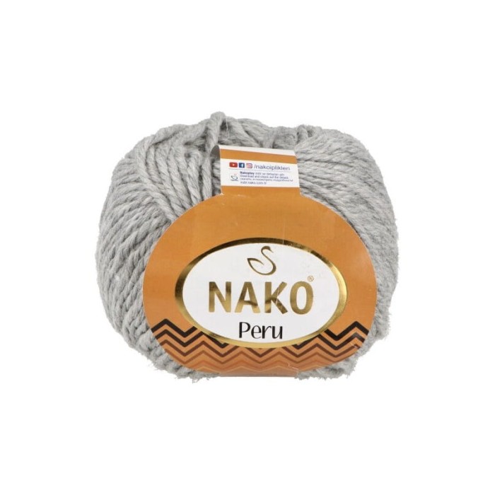 Nako Peru 195 szary