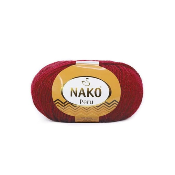Nako Peru 1175 czerwony