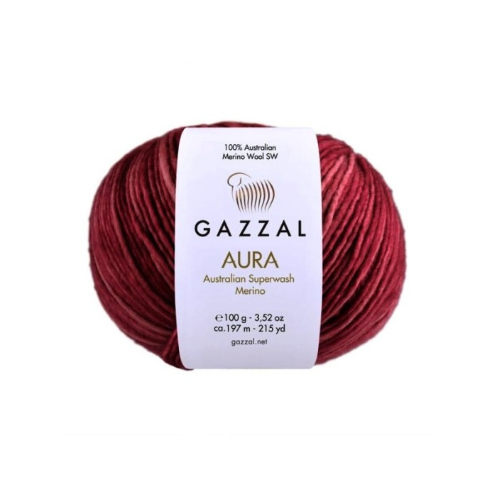 Gazzal Aura 174 bordowy