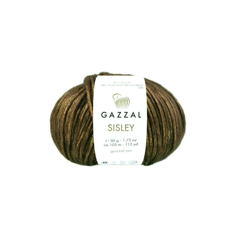 Gazzal Sisley 5713 brązowy