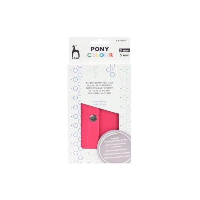 Zestaw metalowych drutów z wymiennymi żyłkami PONY COLOUR 3mm-5mm