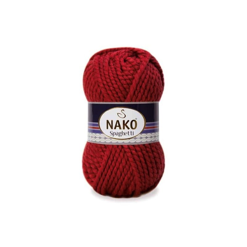 Nako Spaghetti 1175 ciemny czerwony