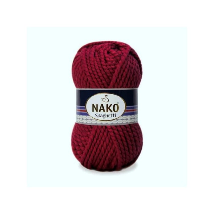 Nako Spaghetti 3630 bordowy