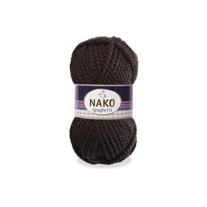 Nako Spaghetti 4987 czekoladowy