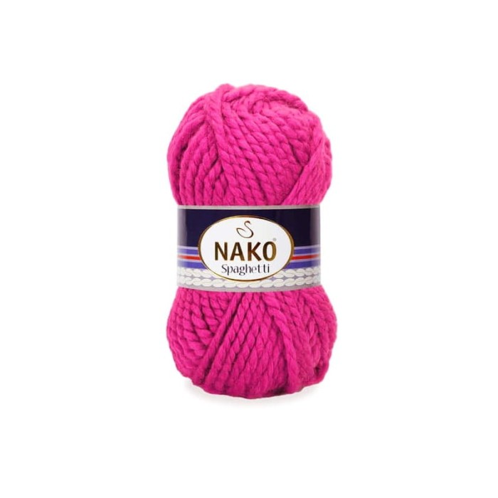 Nako Spaghetti 5571 intensywny róż
