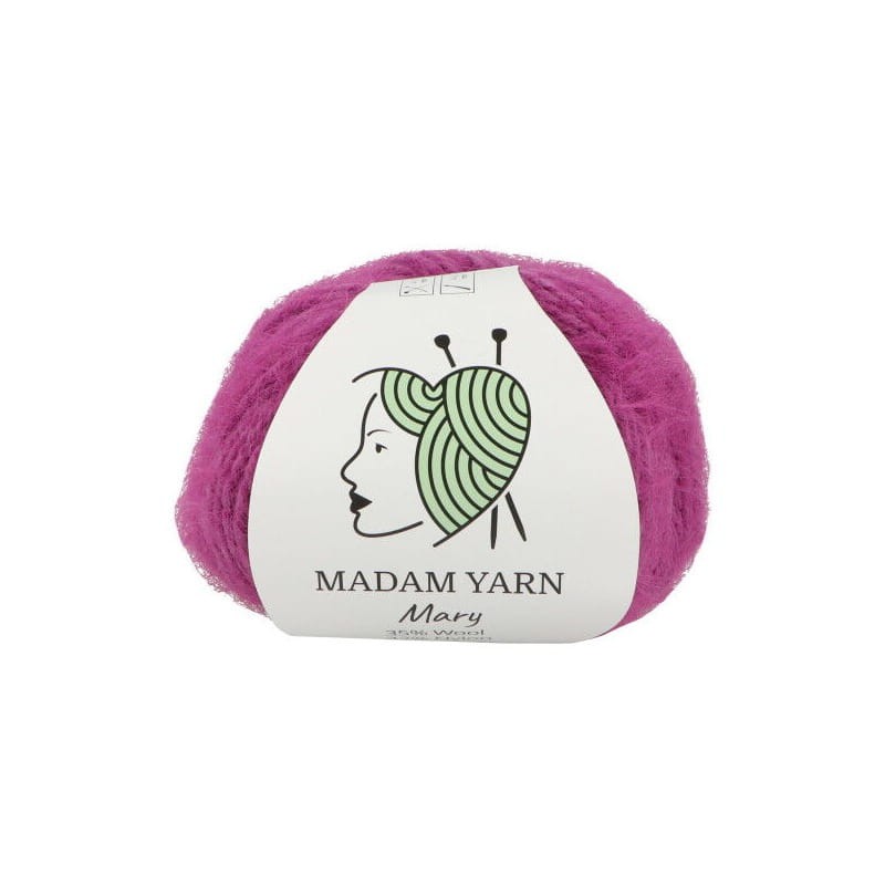 Madam Yarn Mary 173 fioletowy