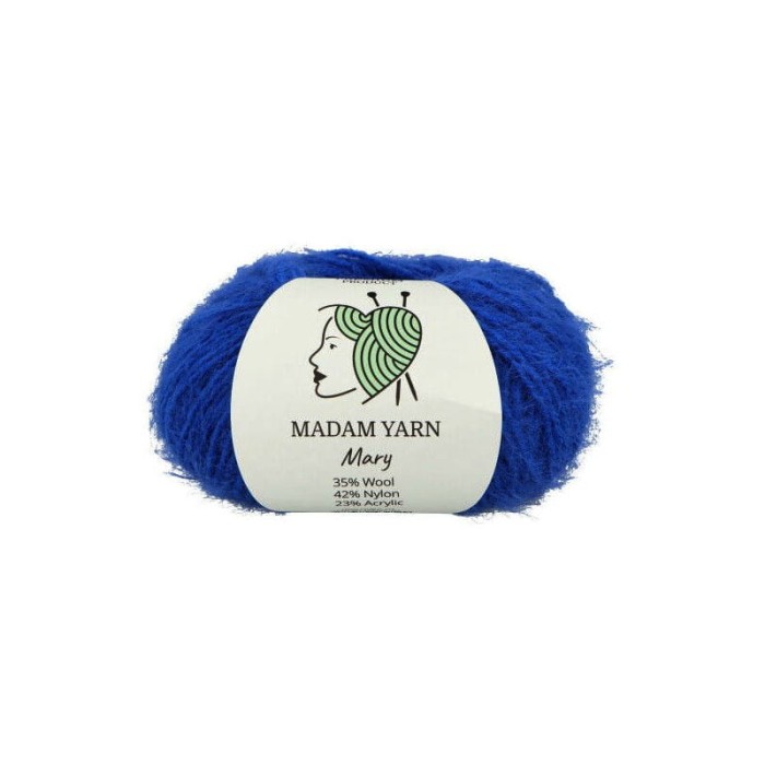 Madam Yarn Mary 213 niebieski