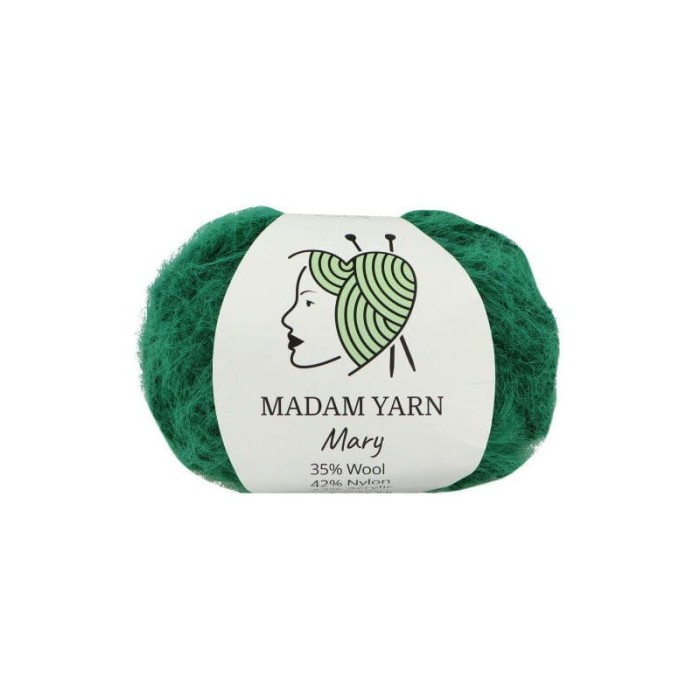 Madam Yarn Mary 242 zielony