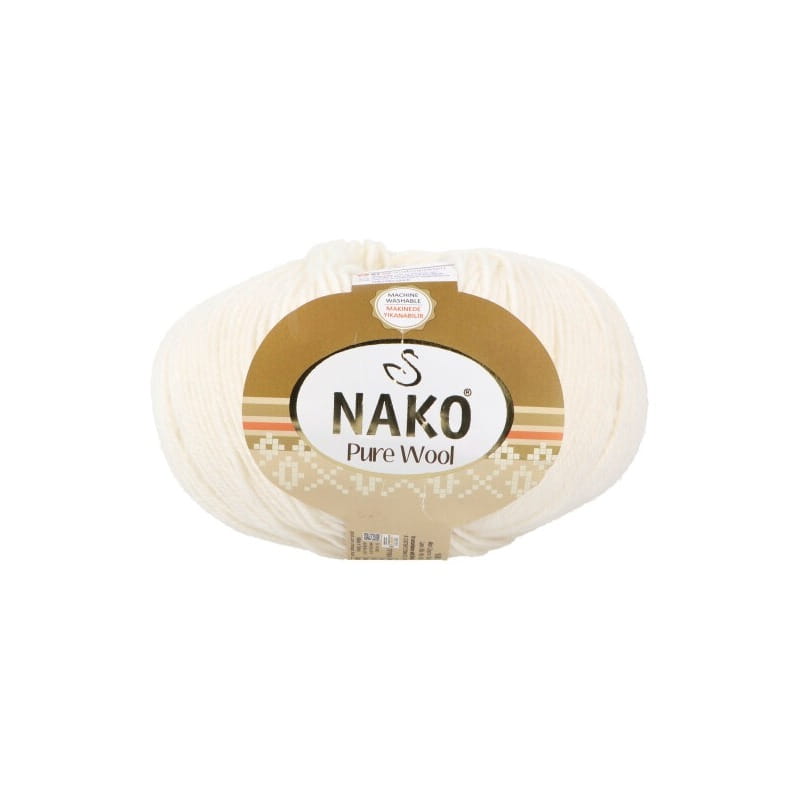 Nako Pure Wool 208 ecru