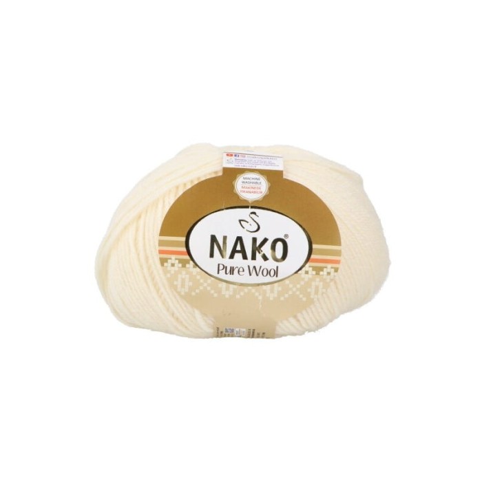 Nako Pure Wool 2378 kremowy