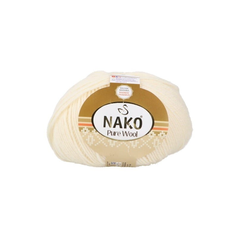 Nako Pure Wool 2378 kremowy