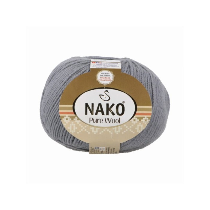 Nako Pure Wool 3298 szary
