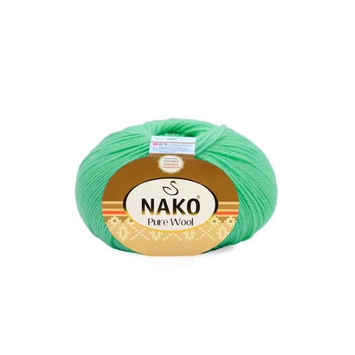 Nako Pure Wool 10001 zielony
