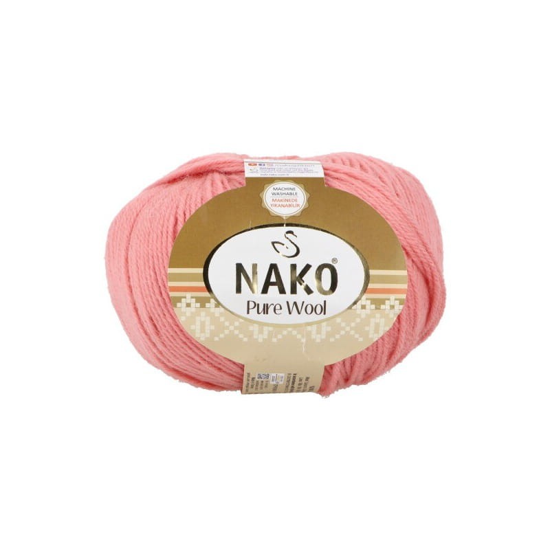 Nako Pure Wool 11632 różowy