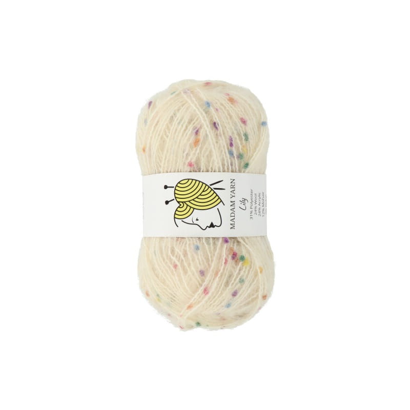 Madam Yarn Lily 103 beżowy