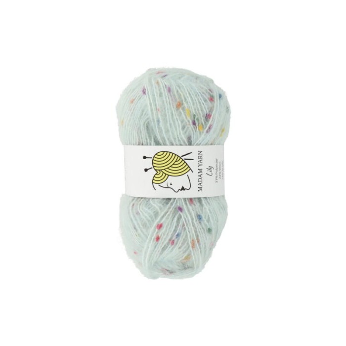 Madam Yarn Lily 182 niebieski