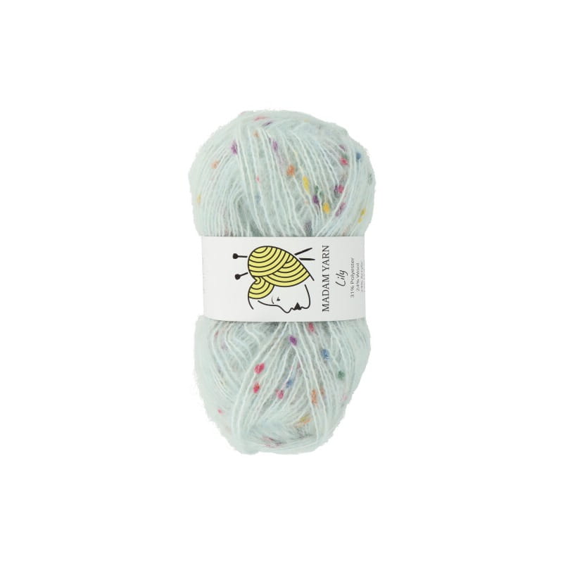 Madam Yarn Lily 182 niebieski