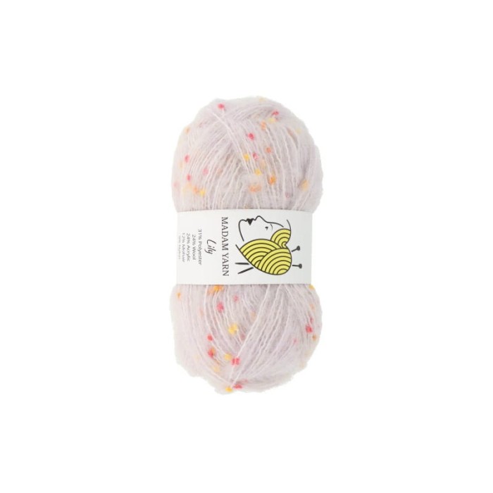 Madam Yarn Lily 164 jasny fiolet