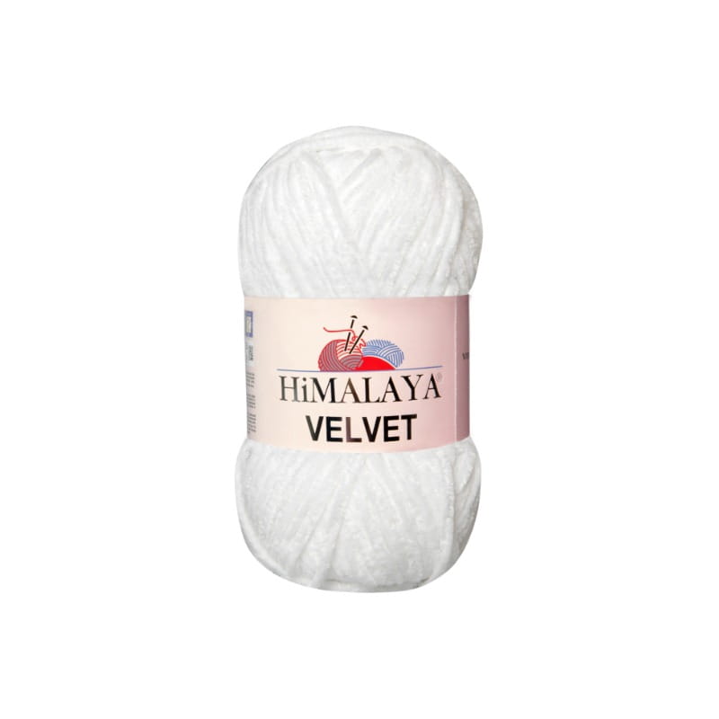 Himalaya Velvet 01 biały