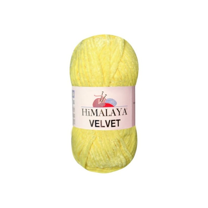 Himalaya Velvet 02 jasny żółty