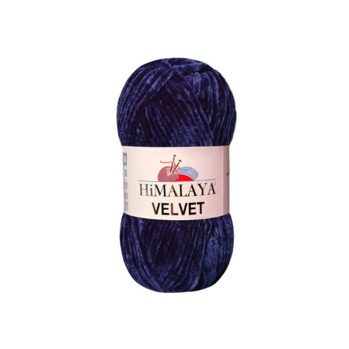 Himalaya Velvet 21 ciemny granatowy