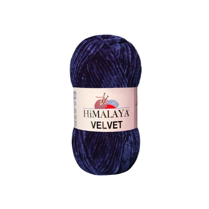 Himalaya Velvet 21 ciemny granatowy