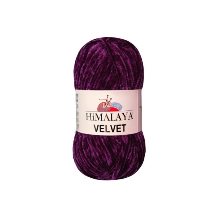 Himalaya Velvet 28 ciemny fioletowy