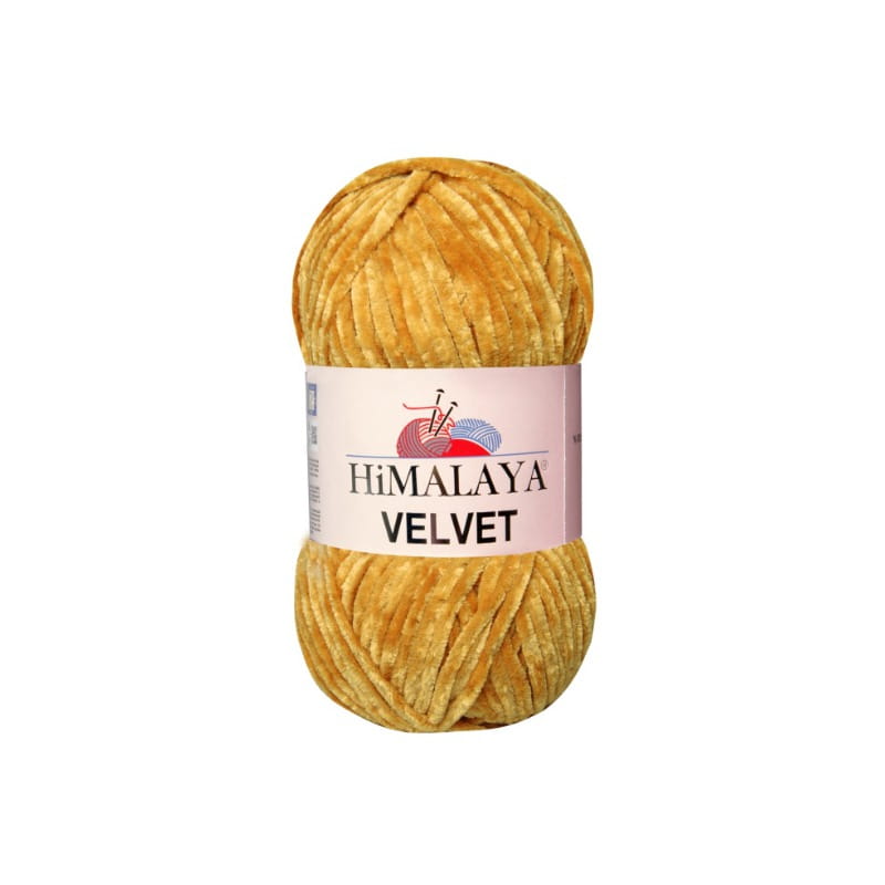 Himalaya Velvet 30 musztardowy