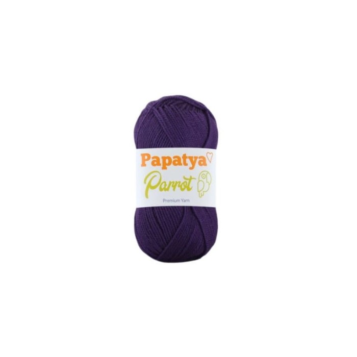 Papatya Parrot 4587 ciemny fiolet
