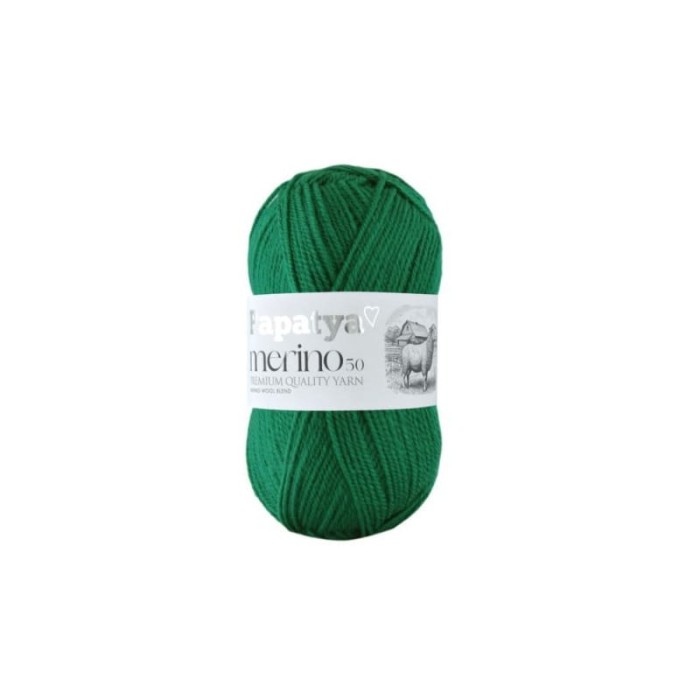 Papatya Merino 50 zielony 6820
