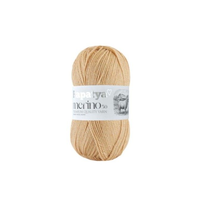 Papatya Merino 50 beżowy 9140