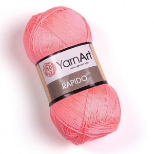 YarnArt Rapido 683 neonowy róż