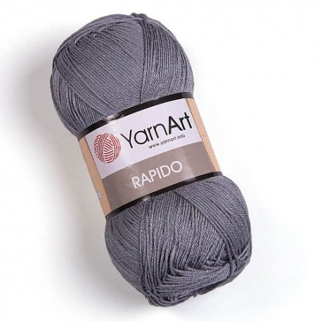 YarnArt Rapido 680 ciemny szary
