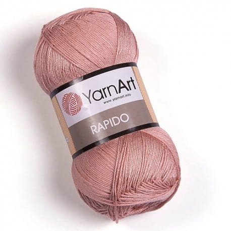 YarnArt Rapido 678 pudrowy róż