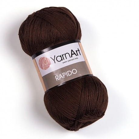 YarnArt Rapido 677 brązowy