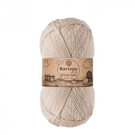 Kartopu Melange Wool K855