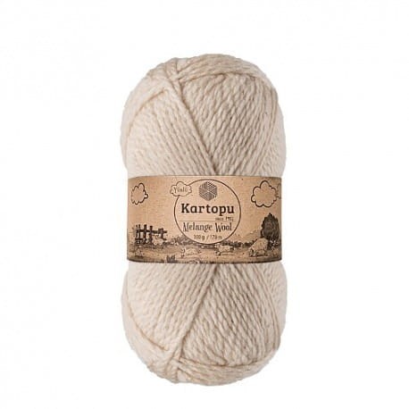 Kartopu Melange Wool K855