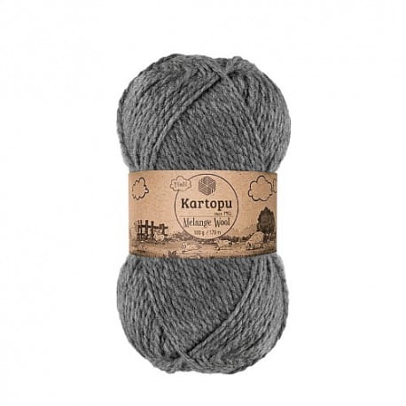 Kartopu Melange Wool K1002