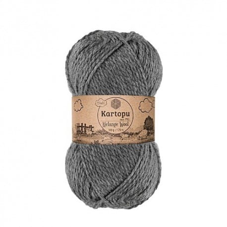 Kartopu Melange Wool K1002