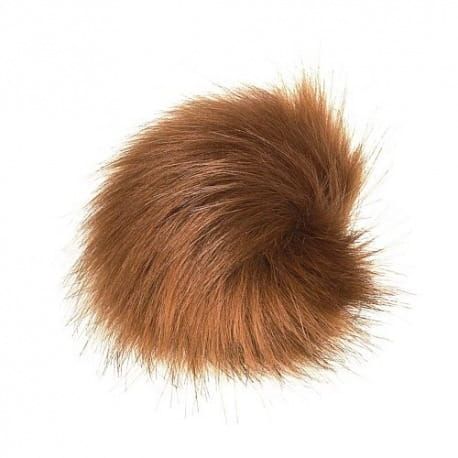 Pompon 12cm rudy