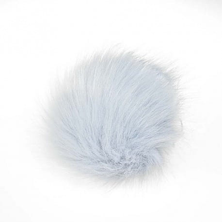 Pompon 12cm stalowy