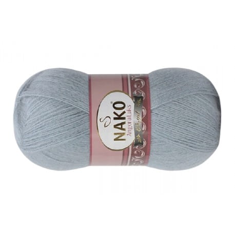 Nako Angora Luks 12936 szaro niebieski
