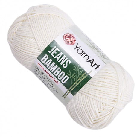 YarnArt Jeans Bamboo 102 ekri