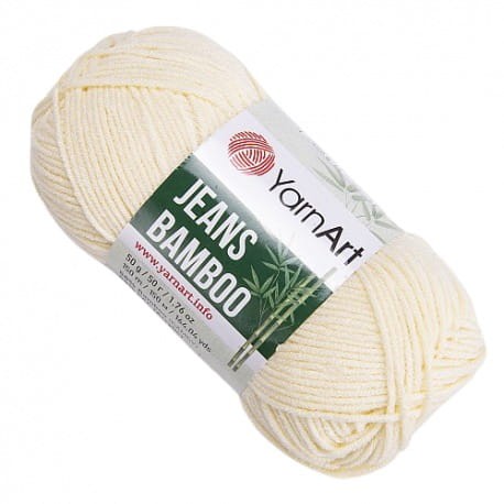 YarnArt Jeans Bamboo 103 kremowy