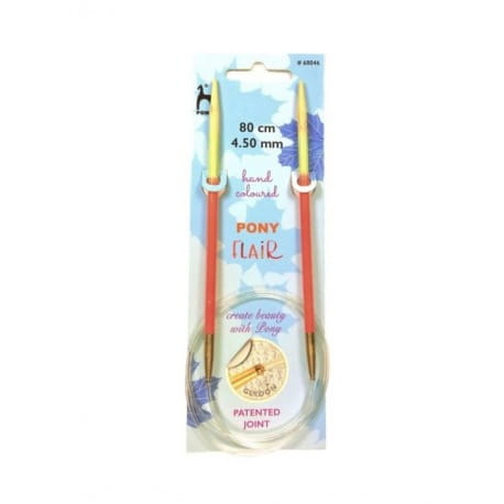 Drewniane druty na żyłce Pony Flair 4,5mm/80cm