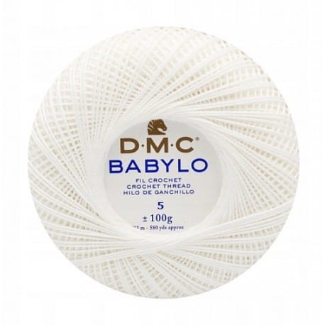 DMC kordonek Babylo 5 BLANC