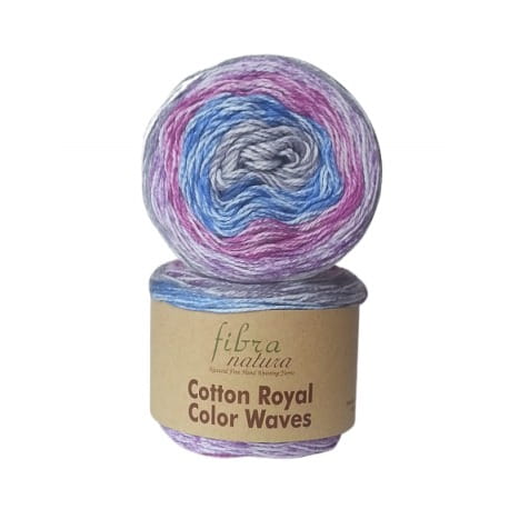 Fibra Natura Cotton Royal Color Waves 22-04
