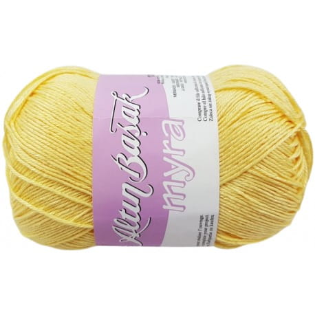 Altin Basak Myra 0001 pastelowy żółty